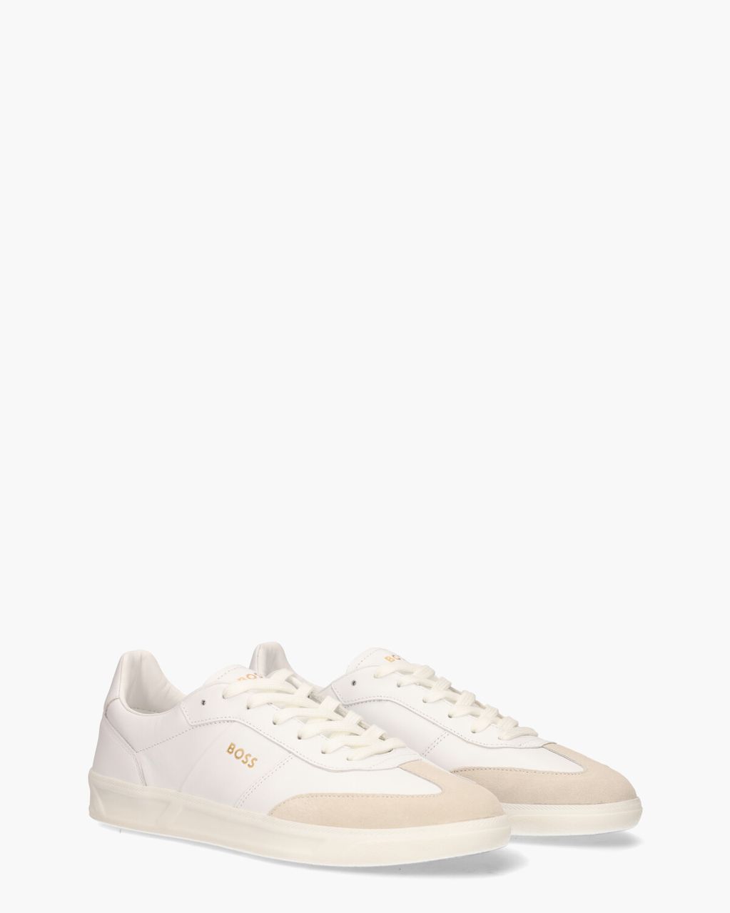Boss Brandon Wit/Beige Herensneakers