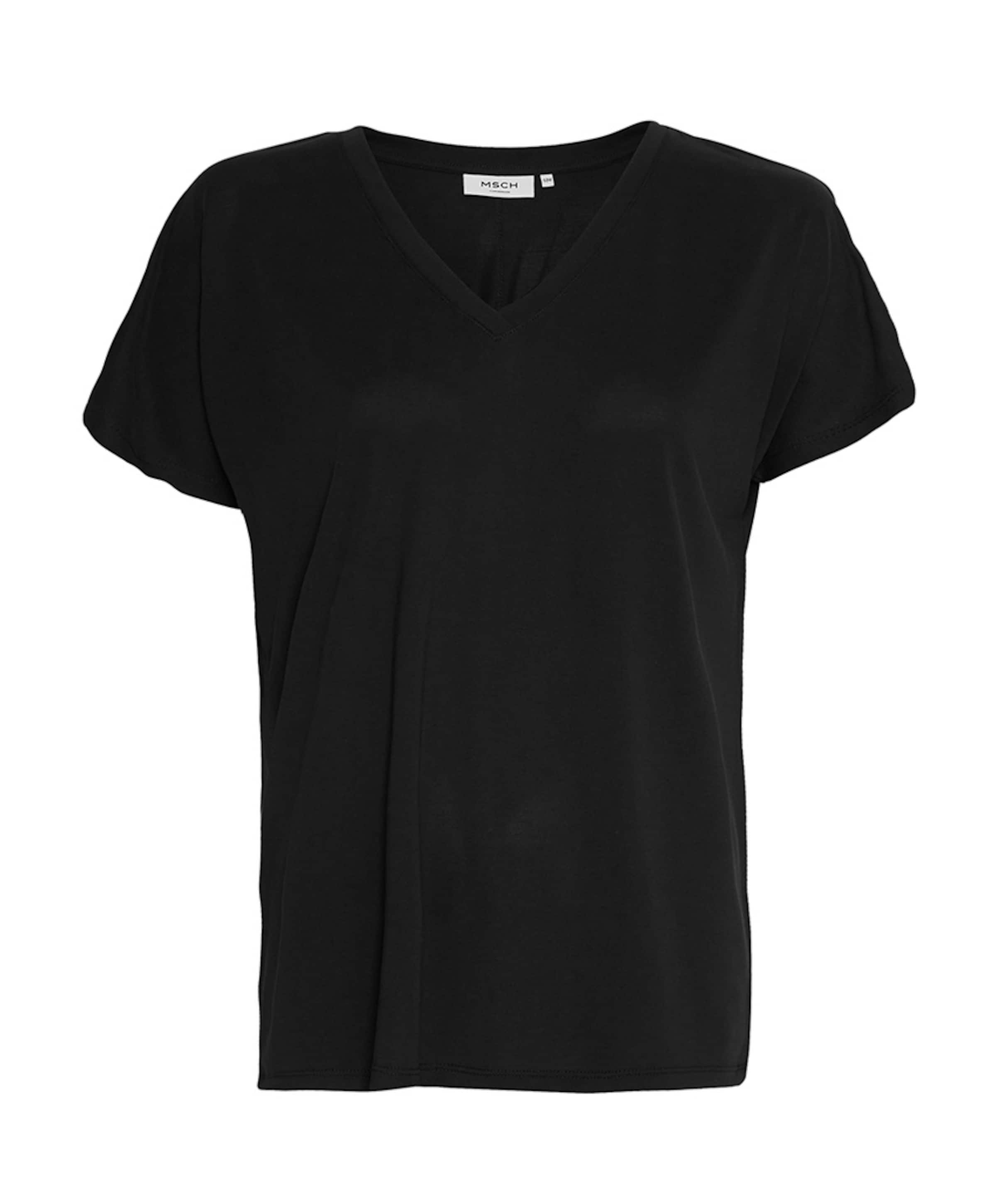 MSCH Copenhagen Dames T-shirt zwart