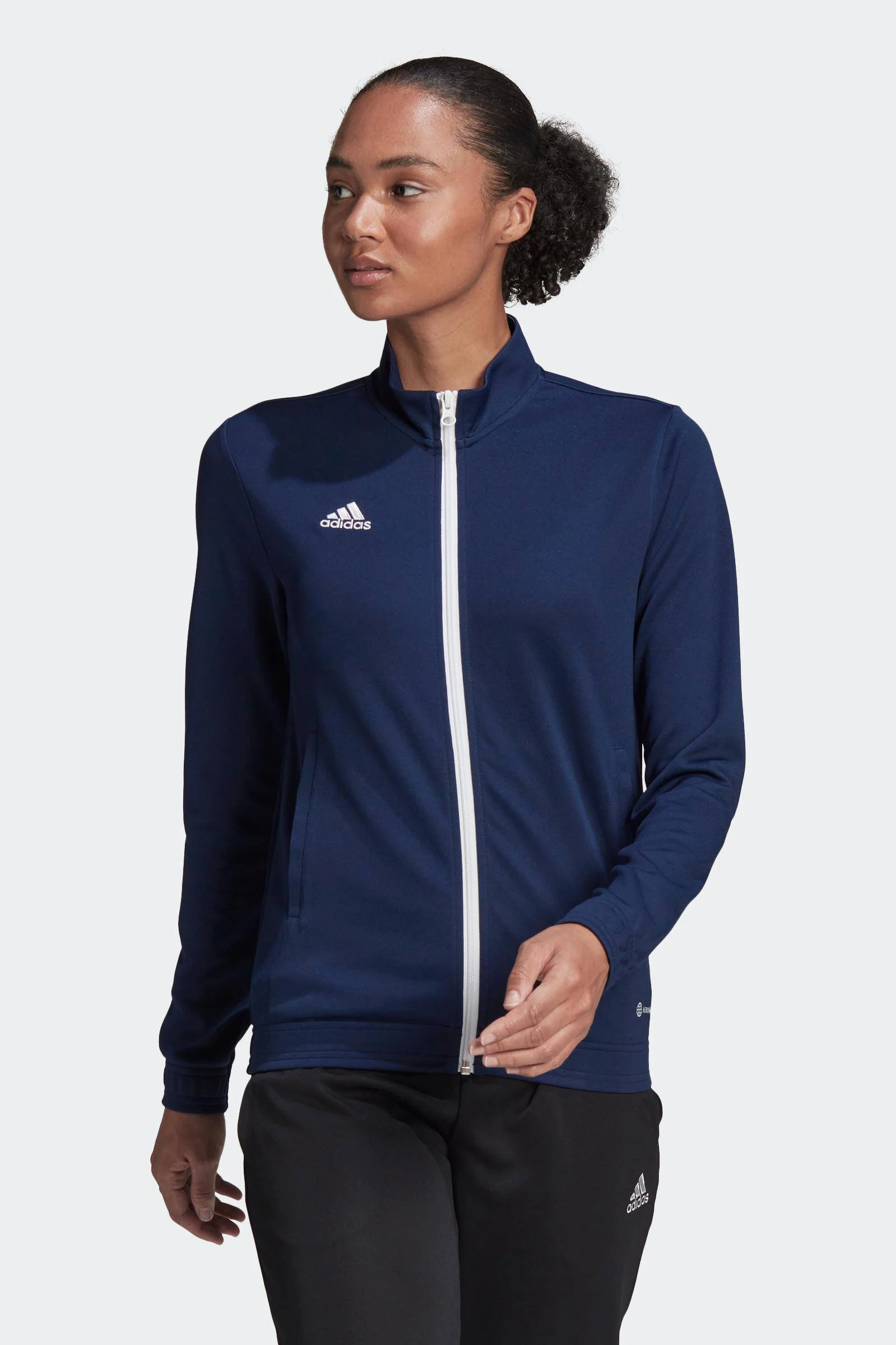adidas sportvest donkerblauw
