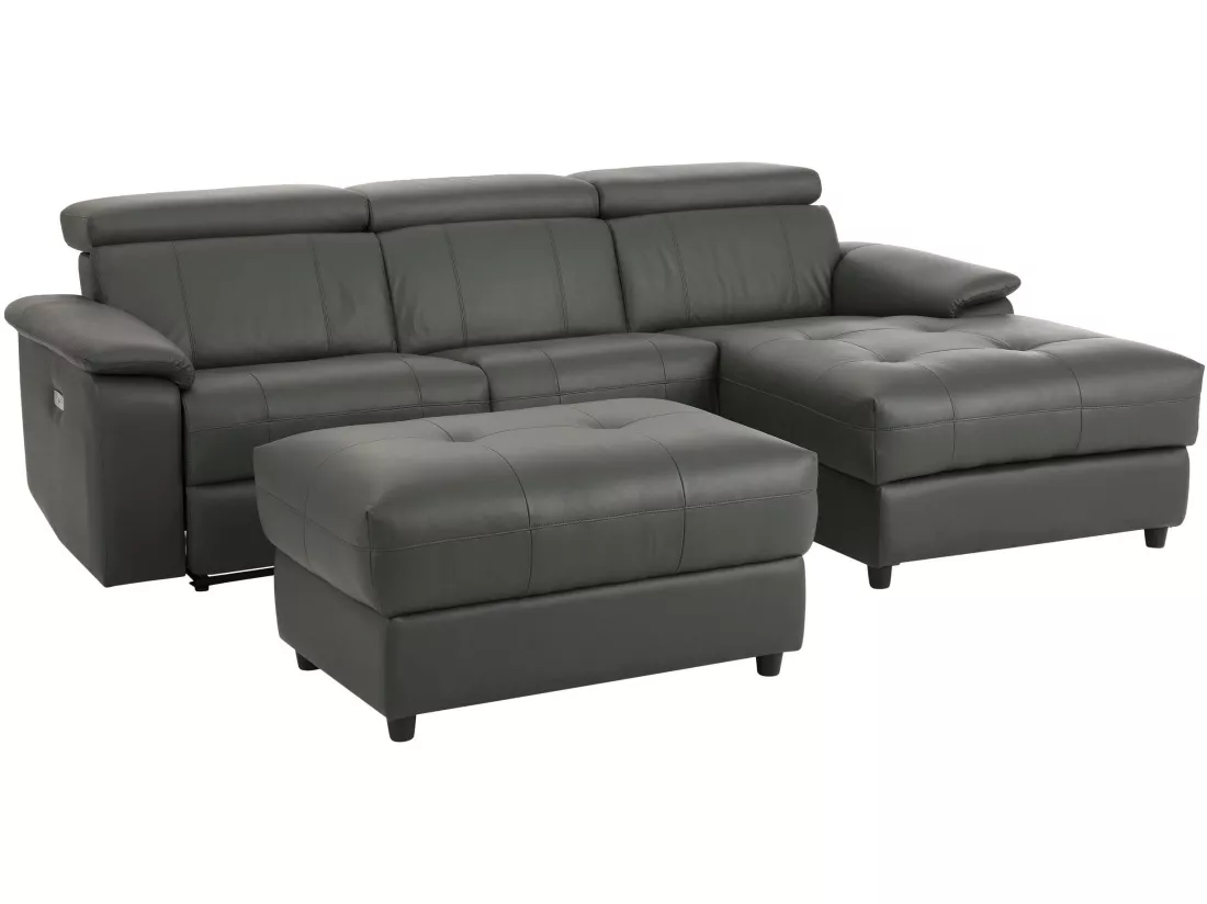 Canapé méridienne Tanaro 3S R électrique