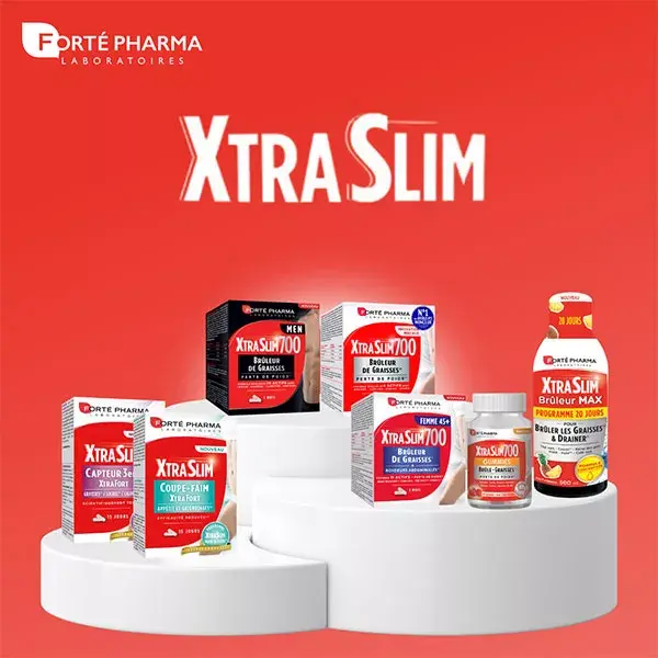Forté Pharma Xtraslim 700 Queimador de Gordura Masculino para Perda de Peso - 120 cápsulas