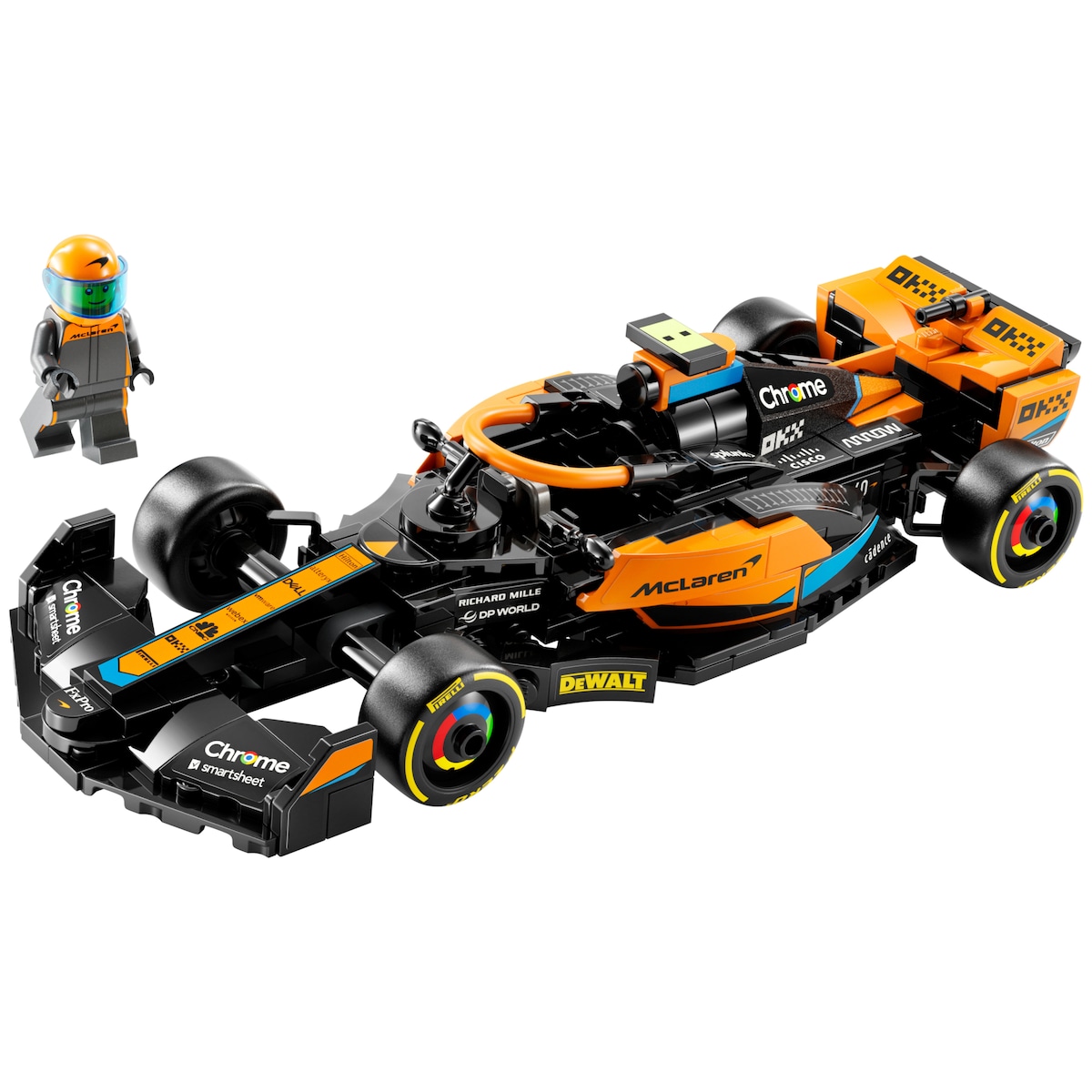 LEGO Speed Champions 2023 McLaren Formula 1 Race Car - 76919