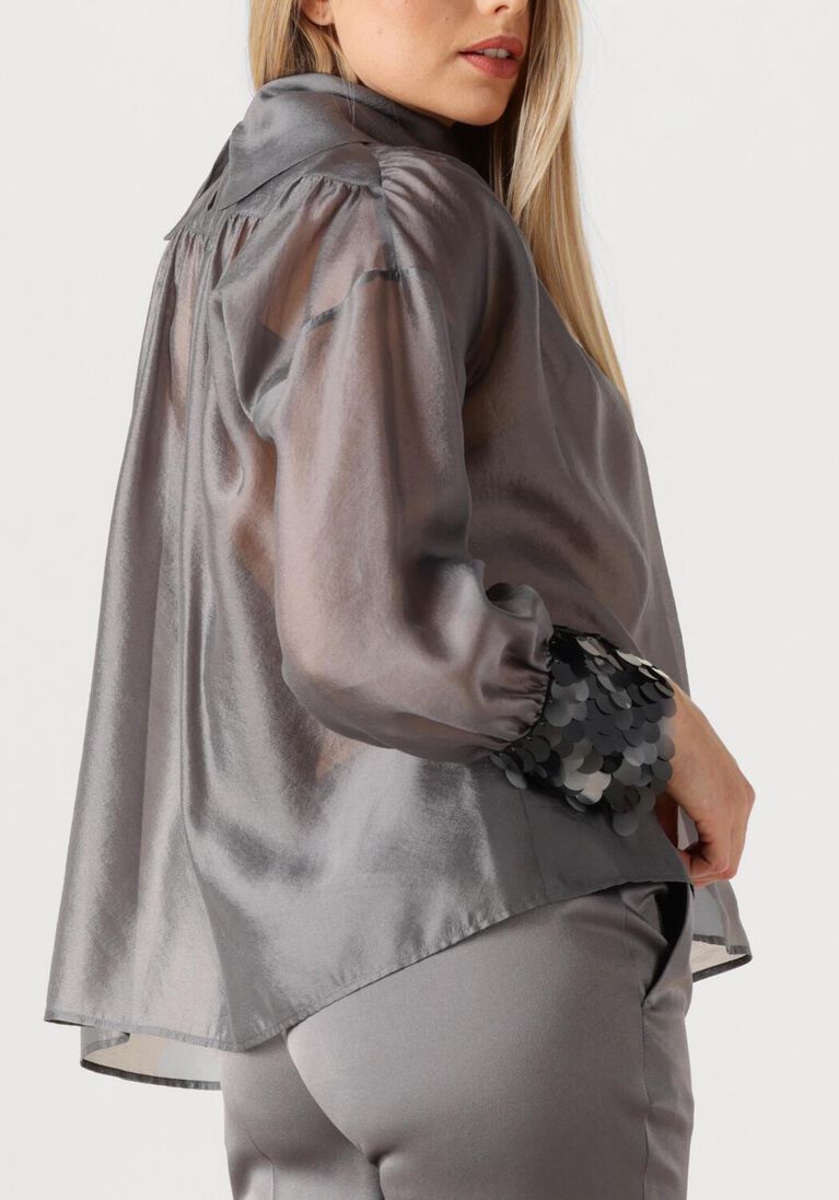 donkergrijze luisa cerano blouses 238644/3796-50
