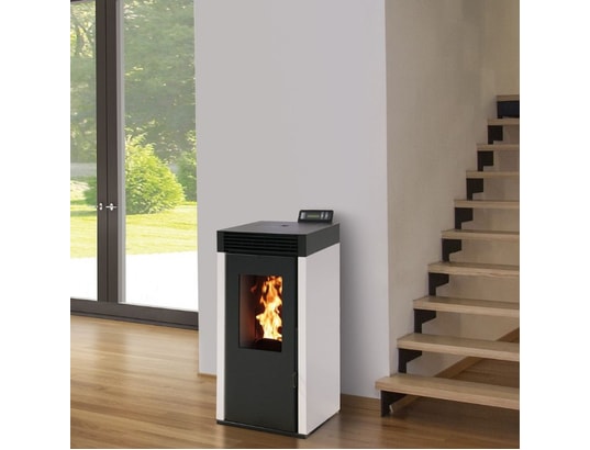 INTERSTOVES - Poêle à granulés Pack poêle à granules marina 8kw etanche + kit conduit verti...