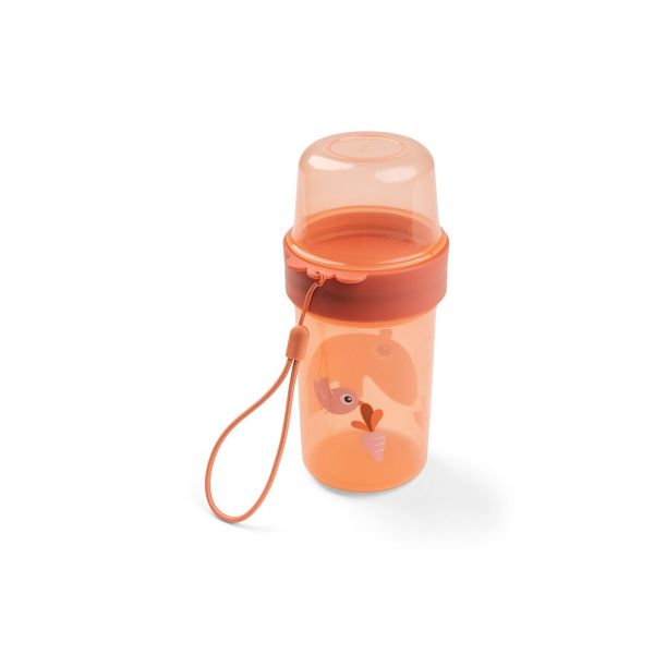 Done By Deer Ozzo 2-Way Snackbox - Large - Papaya