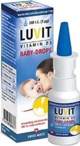 LUVIT Vitamin D3 Baby Drops, 10 ml