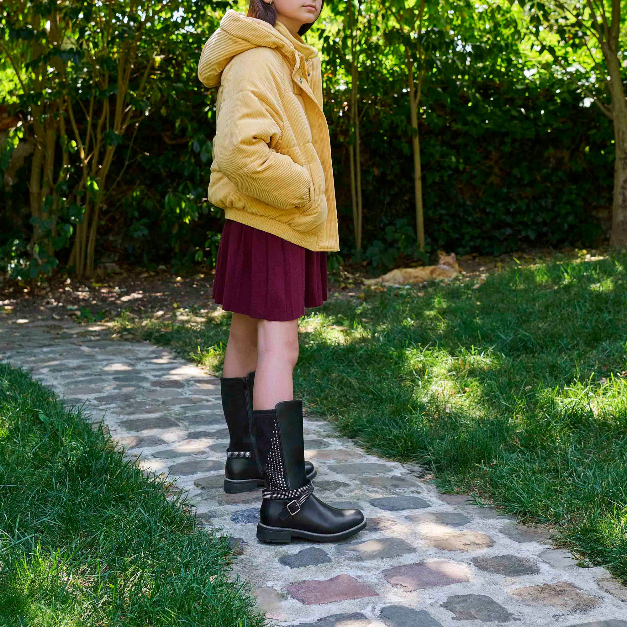 Bottes Fille noir