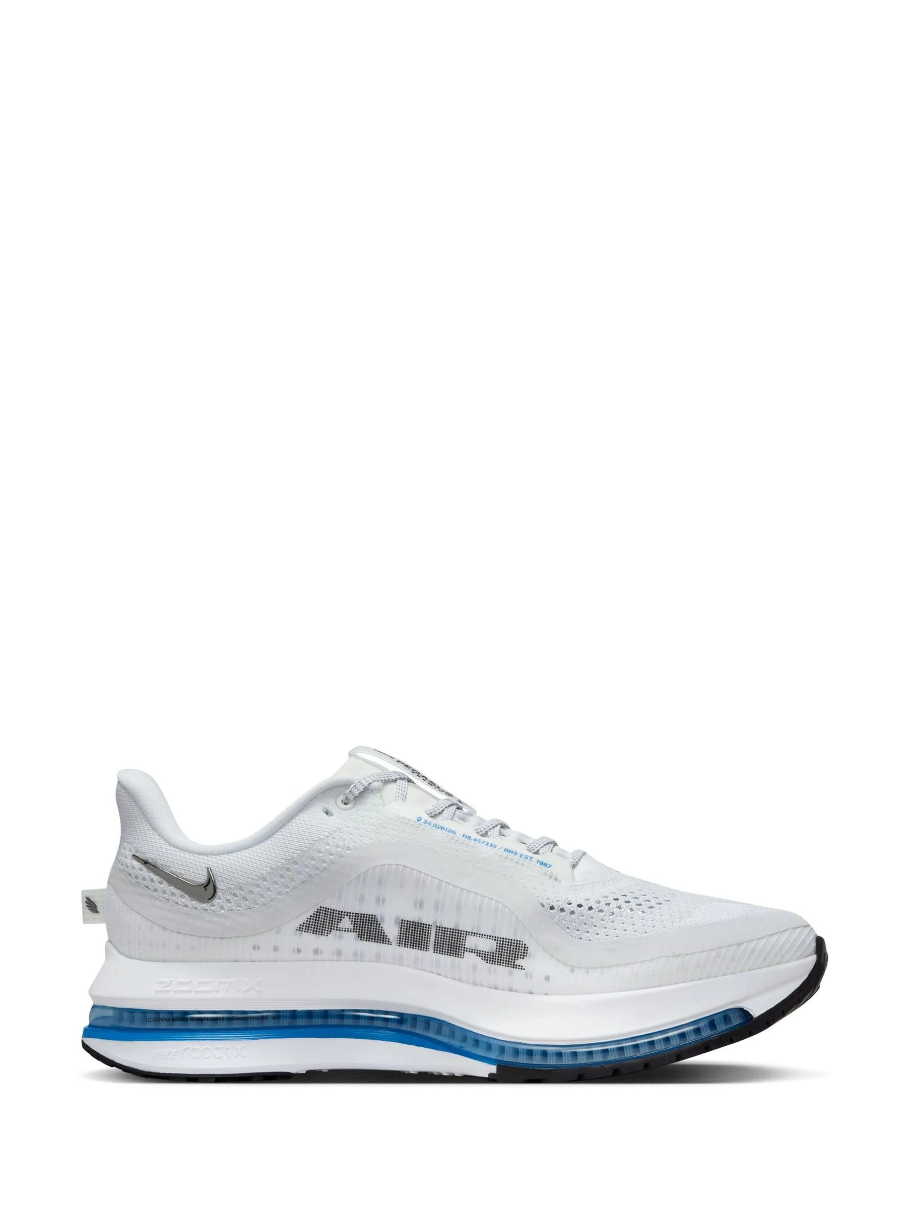 Wit/blauw - Nike Pegasus Premium hardloopschoenen