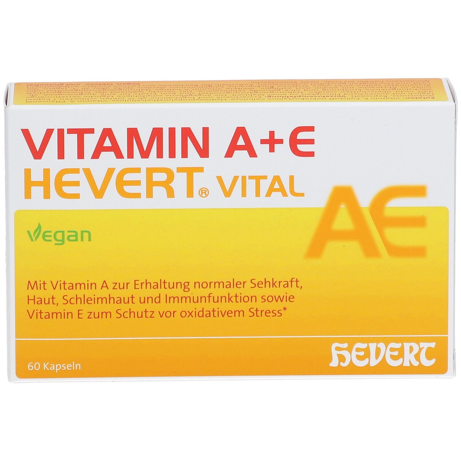 VITAMIN A+E HEVERT VITAL