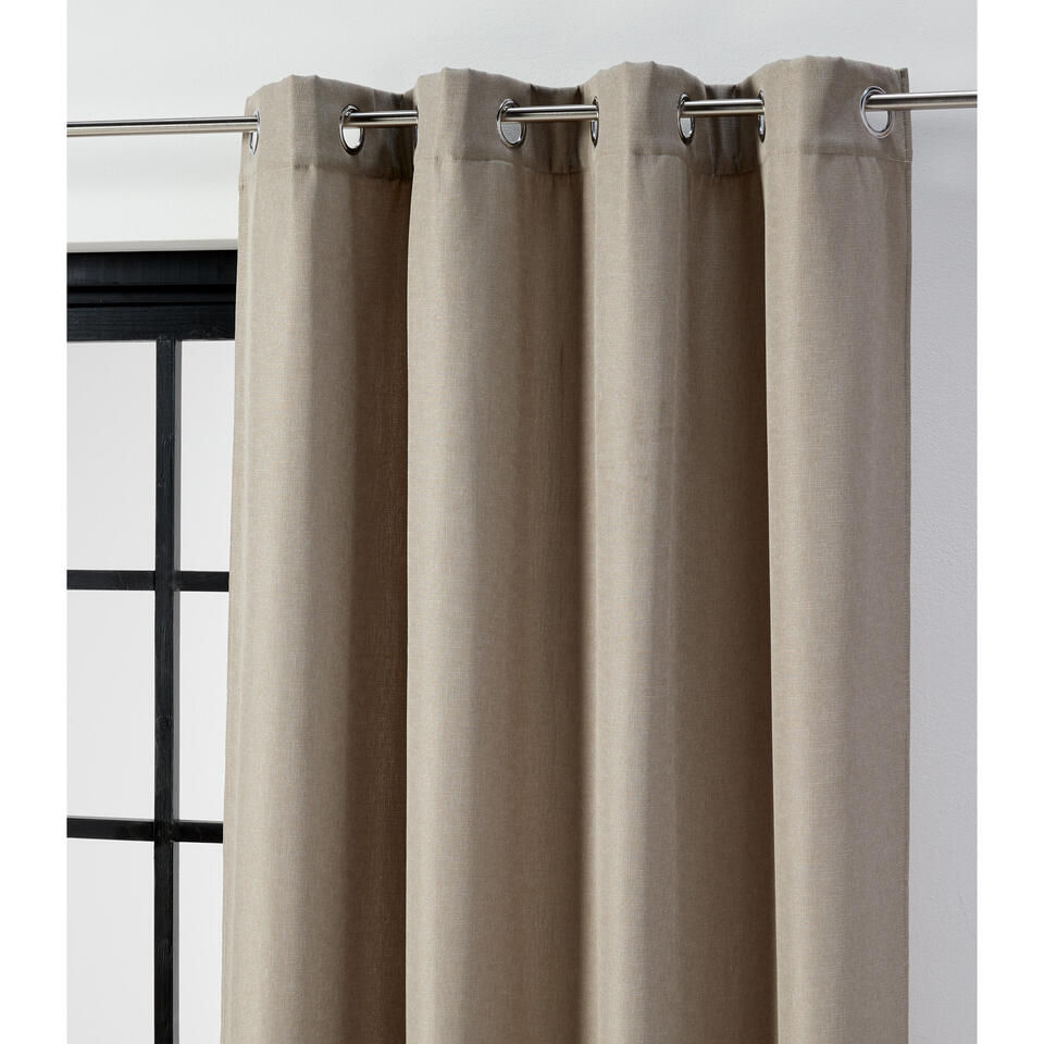 Kant en Klaar Gordijn Lizette Beige