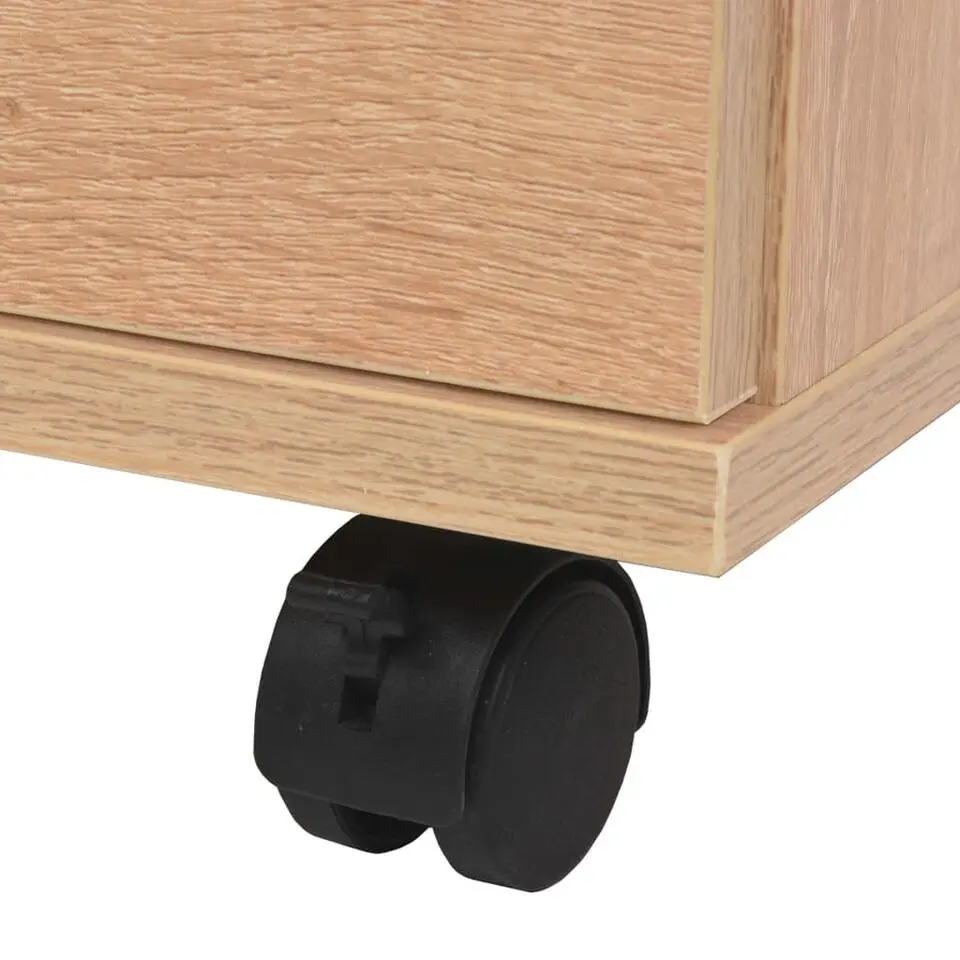 vidaXL - Ladekast - Bruin - Bewerkt hout