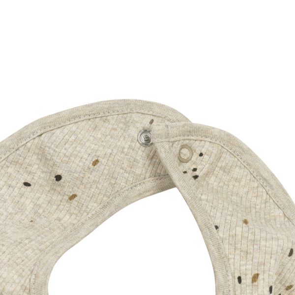 Meyco Bandana Rib Mini Spot Sand Melange 2-Pack