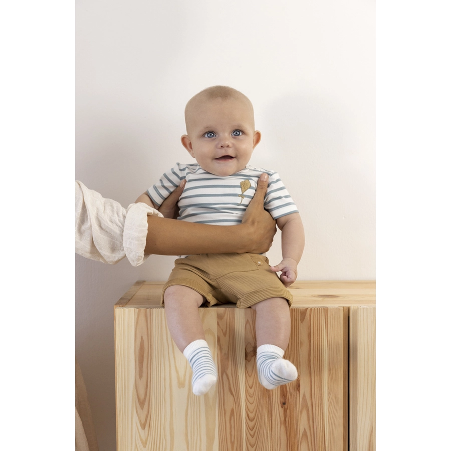 Feetje Shorts Keep On Smiling Sand Melange