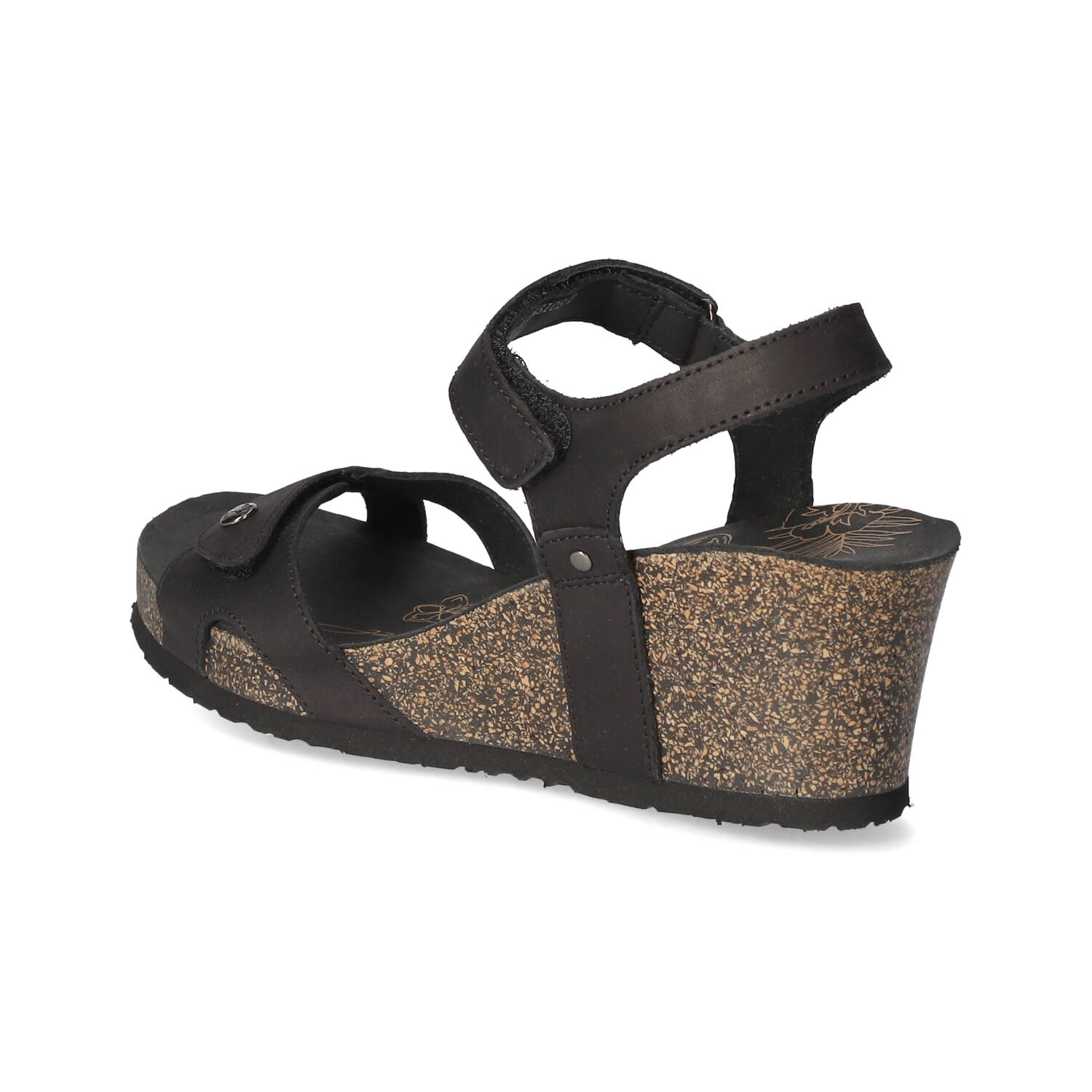 Panama Jack Keilsandaletten JULIA - black