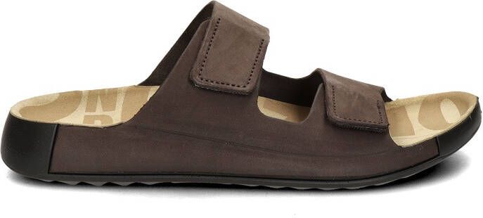 Ecco 2nd Cozmo nubuck slippers bruin
