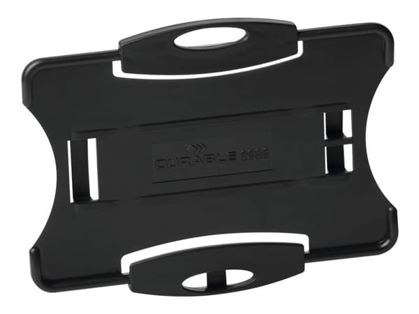 DURABLE - Kortholder - for 54 x 87 mm - svart (en pakke 10)