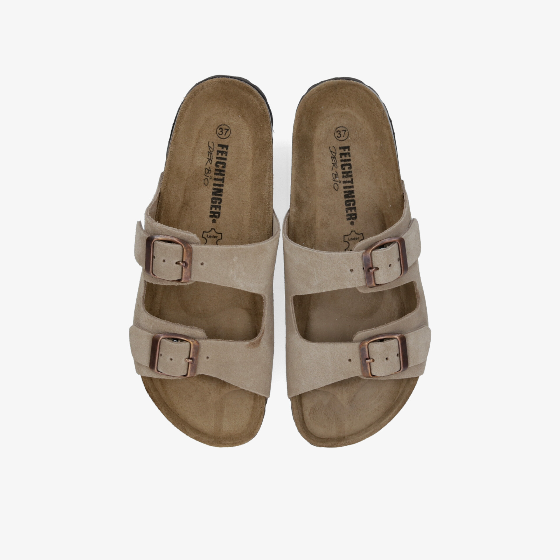 FEICHTINGER BIO Damen Pantoletten beige - Jetzt auf reno.de kaufen