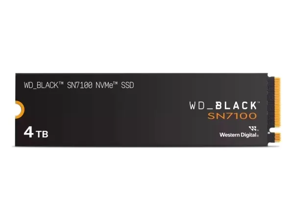 WD_BLACK SN7100 WDS400T4X0E-00CJA0 - SSD - 4 TB - intern - M.2 2280 - PCIe 4.0 x4 (NVMe)