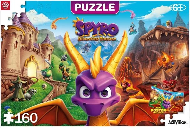 Good Loot - Kids: Spyro Reignited Trilogy Puzzles - 160