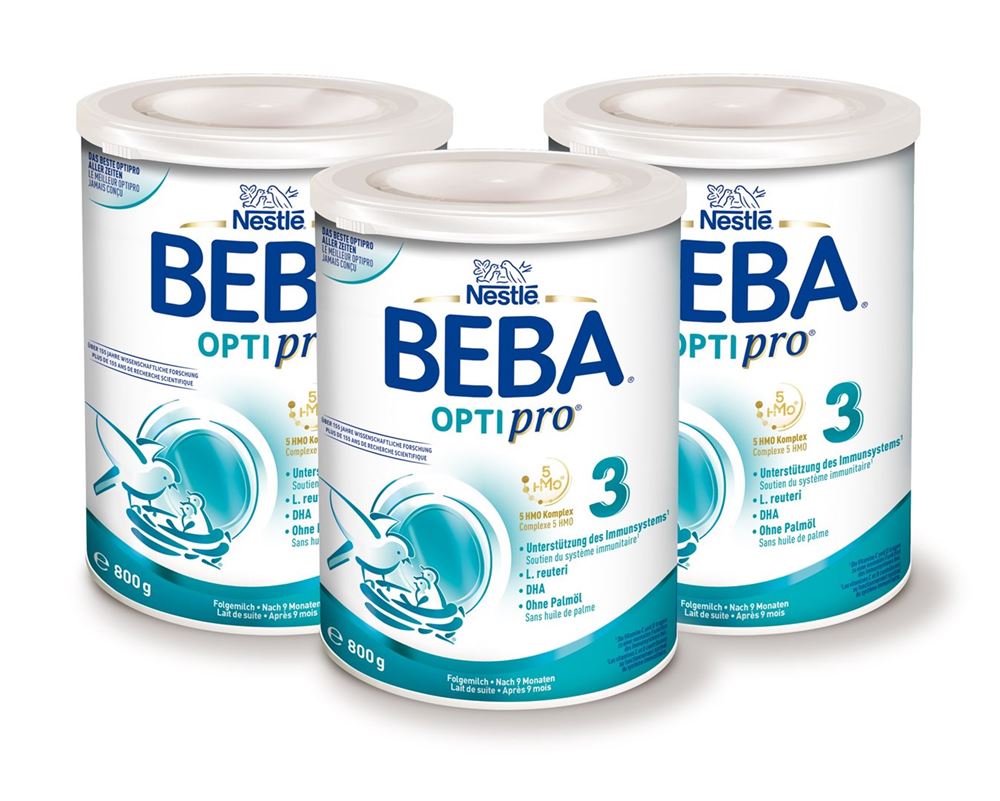 Beba Optipro 3<br>3 × 800 g, Dose, Pulver, Triopacks