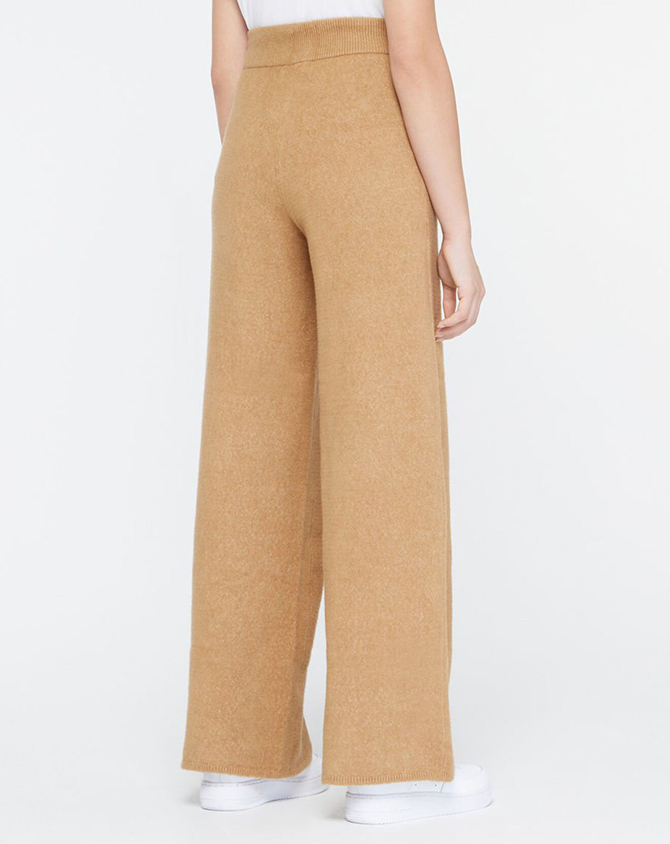 Tommy Hilfiger Pantalon Large Duveteux Flex Wide beige