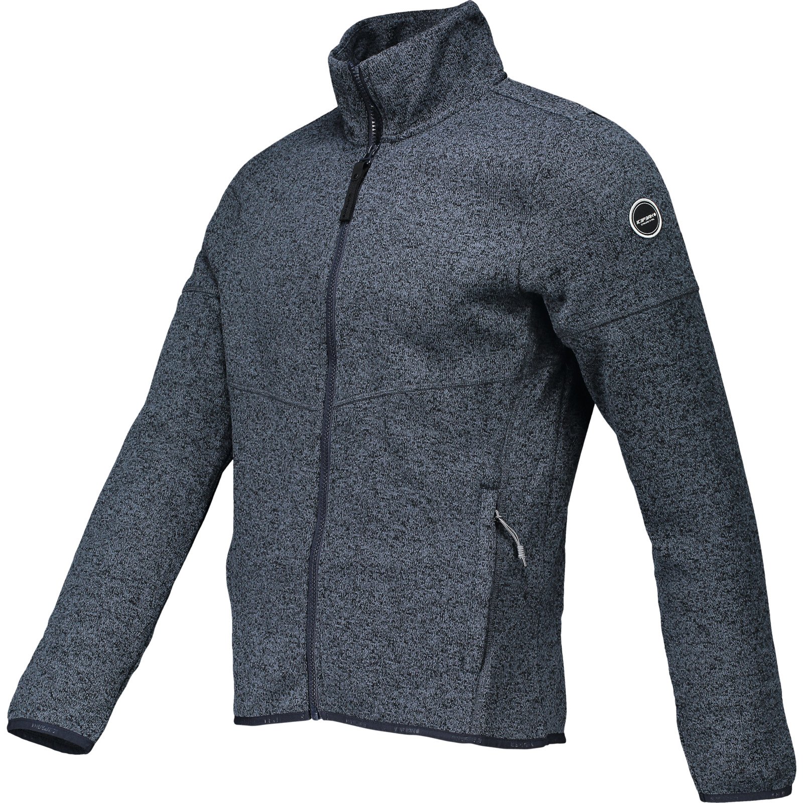 Icepeak Herren-Strickfleecejacke Adrian M, dunkelblau