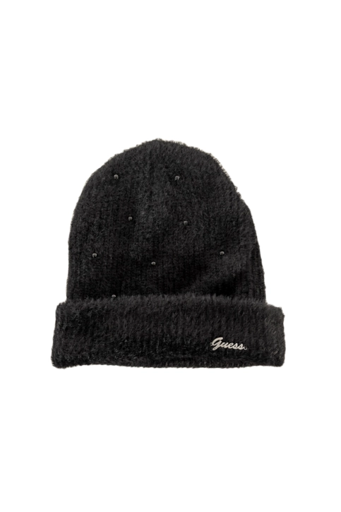Bonnets guess jeans teresa pearls jblk jet black a996