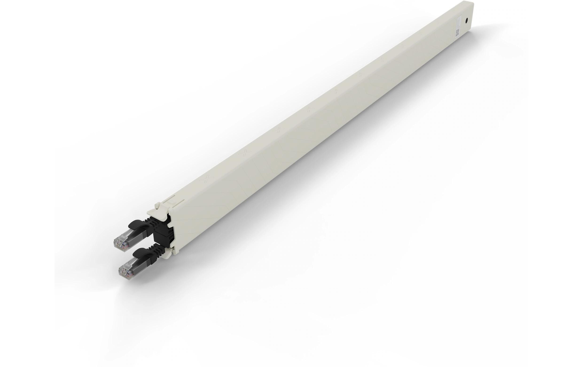 patchbox.one / Cassette / 30RU / Cat 6A, UTP, 1.8 m, SchwarzAll-in-One Lösung für Ordnung im Netzwerkschrank