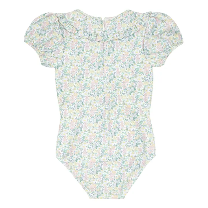 Minnow Maillot 1 Pièce Puff Fleur | Vert