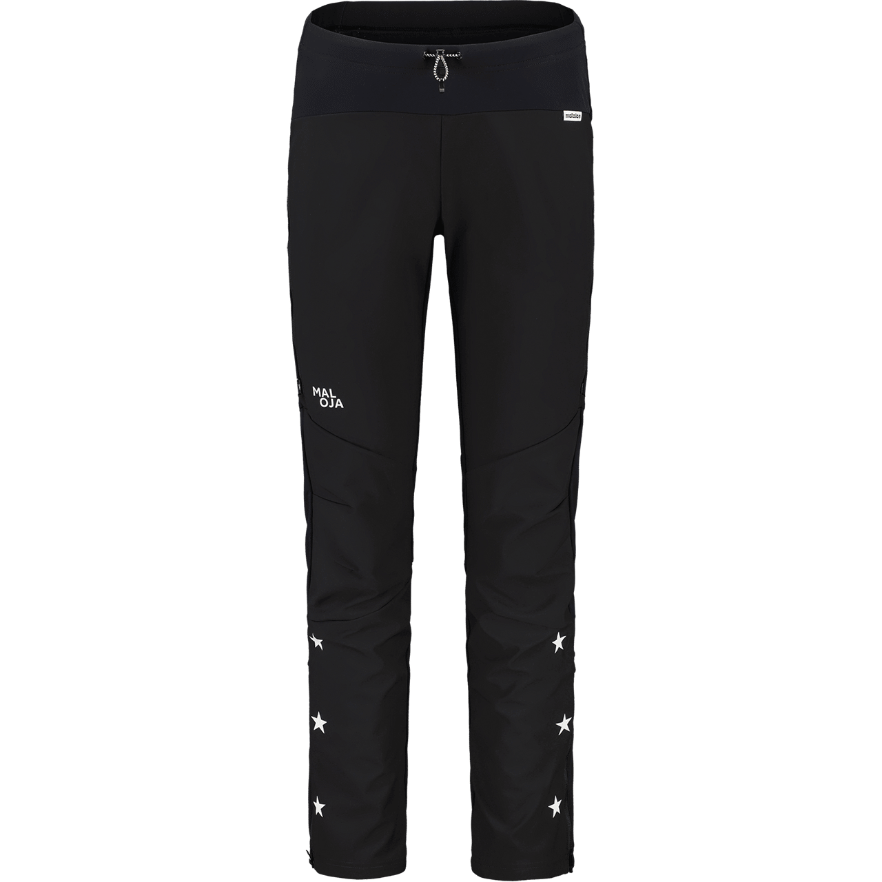 Maloja Damen Hybrid Softshellhose NANINAm deep black | Skitourenhosen | Skitourenbekleidung | Damen | XSPO-Fashion