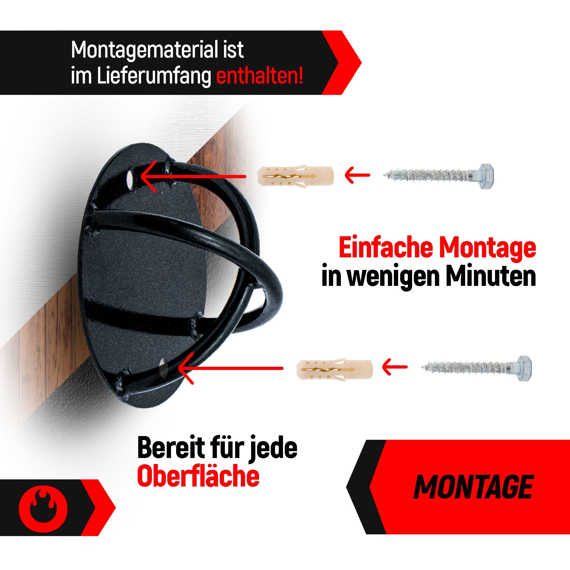 NEOLYMP Edelstahl Wandanker