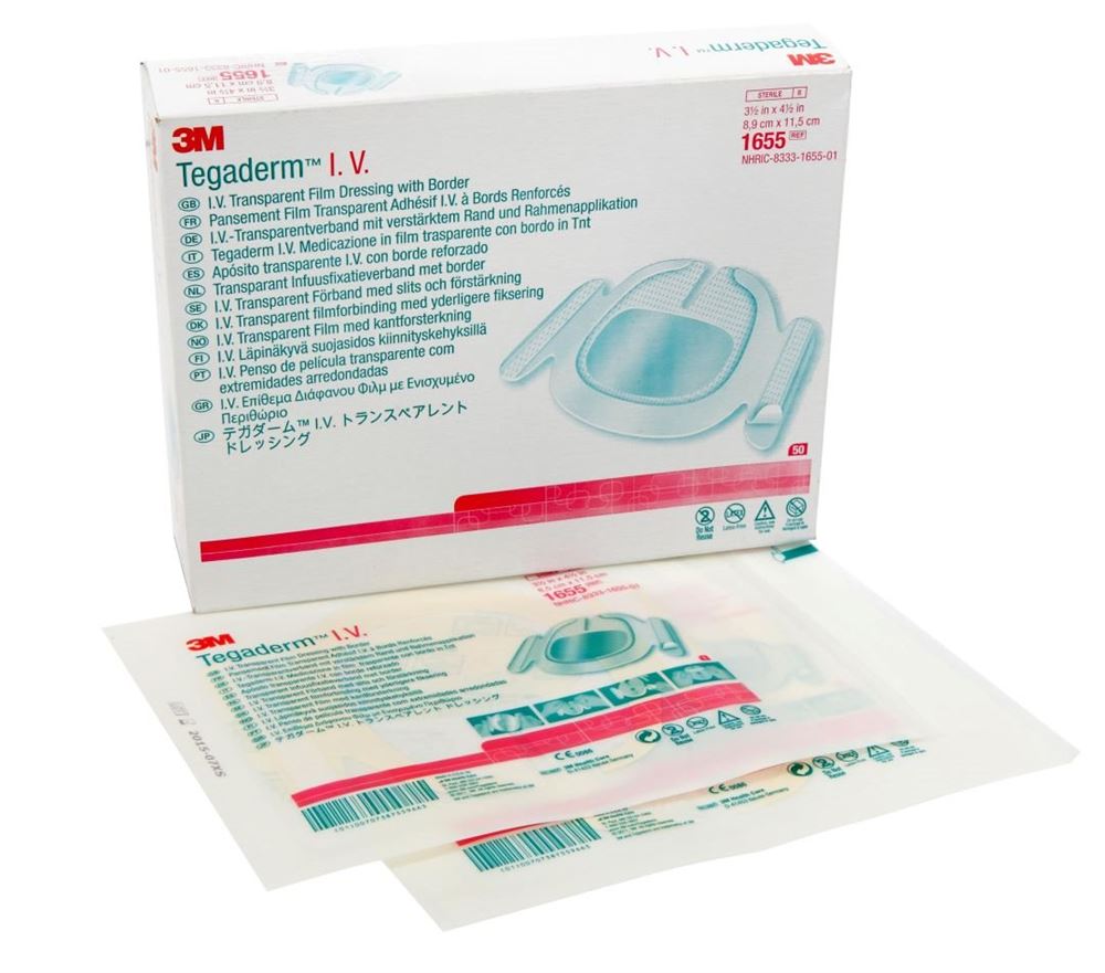 TEGADERM I.V. Film Dressing 12x12cm (n) 50 Stk