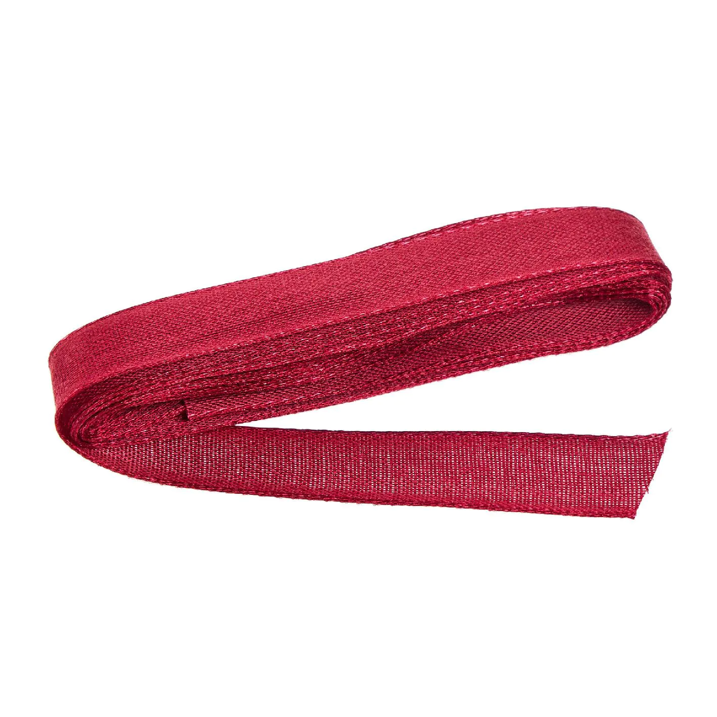 Geschenkband, gewebt/bordeaux, 15 mm x 3 m