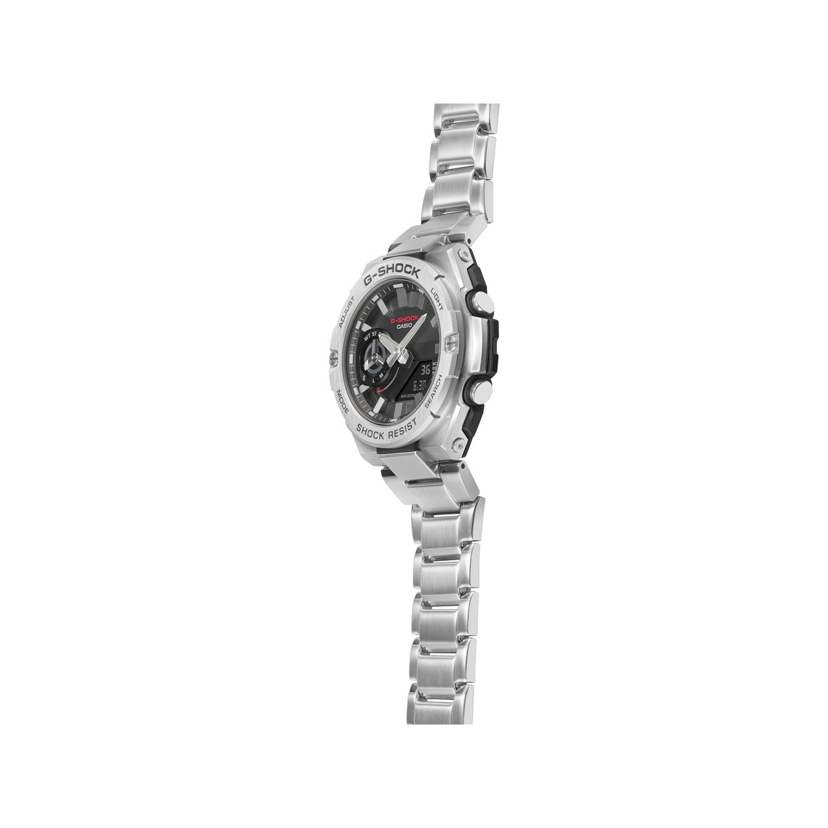 Montre G-SHOCK PREMIUM homme bracelet acier argent