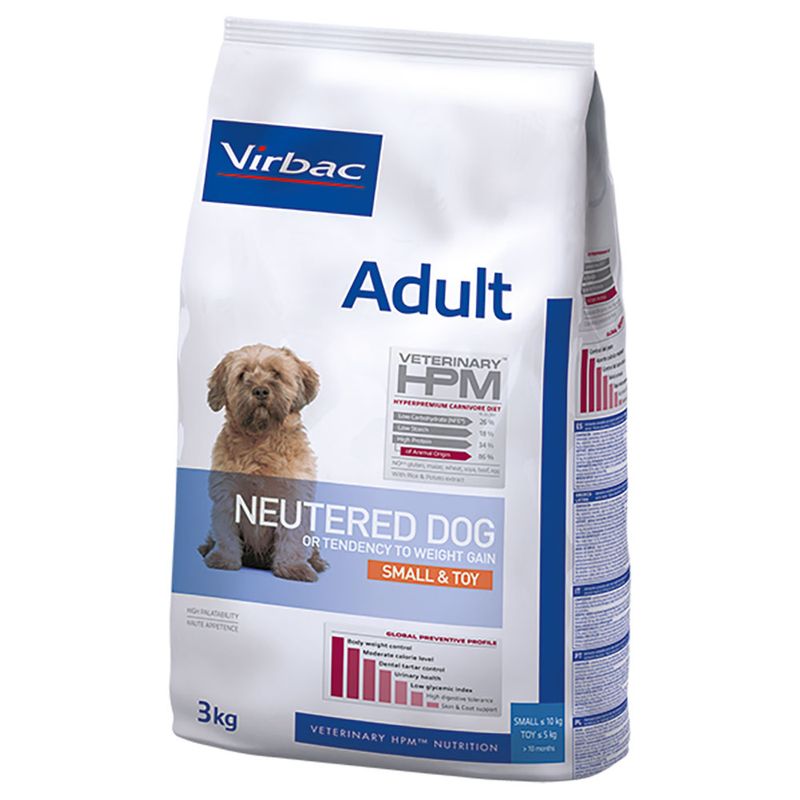 Virbac Veterinary HPM Adult Neutered Dog Small & Toy