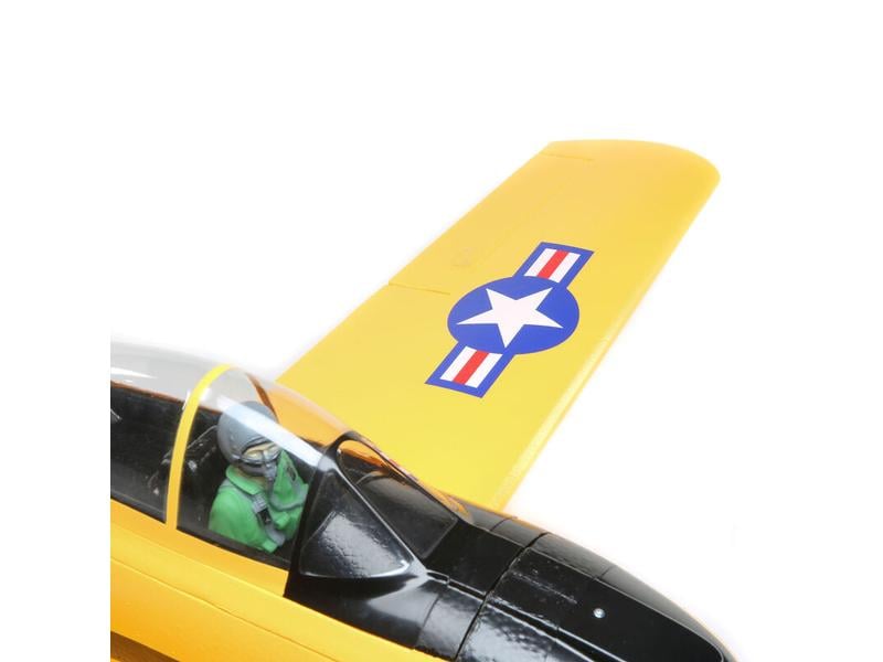 E-flite Warbird T-28 Trojan 1118 mm BNF Basic Neuauflage des beliebten E-flite T28 Trojan Semi-Scale Modells