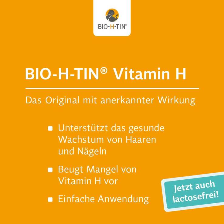 BIO-H-TIN Vitamin H 10 mg Tabletten, 100 St