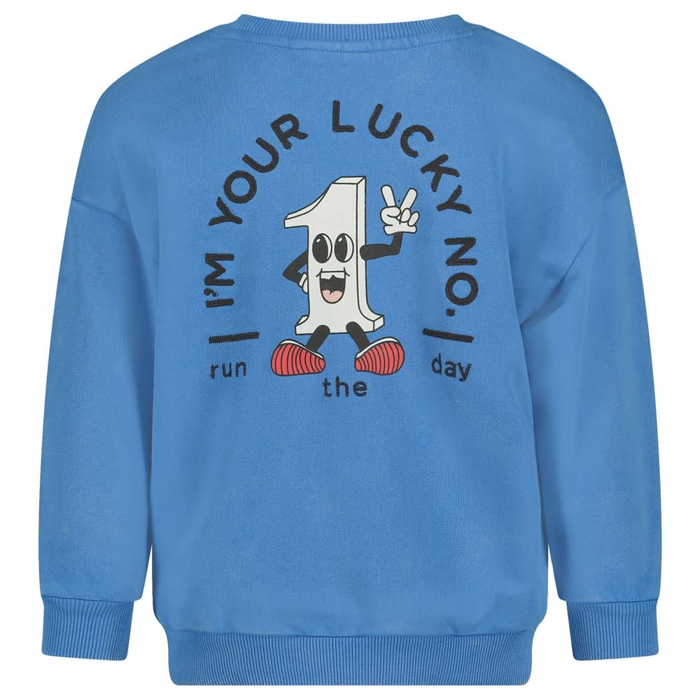 Sturdy Sturdy sweater oversized - Run the Day blauw