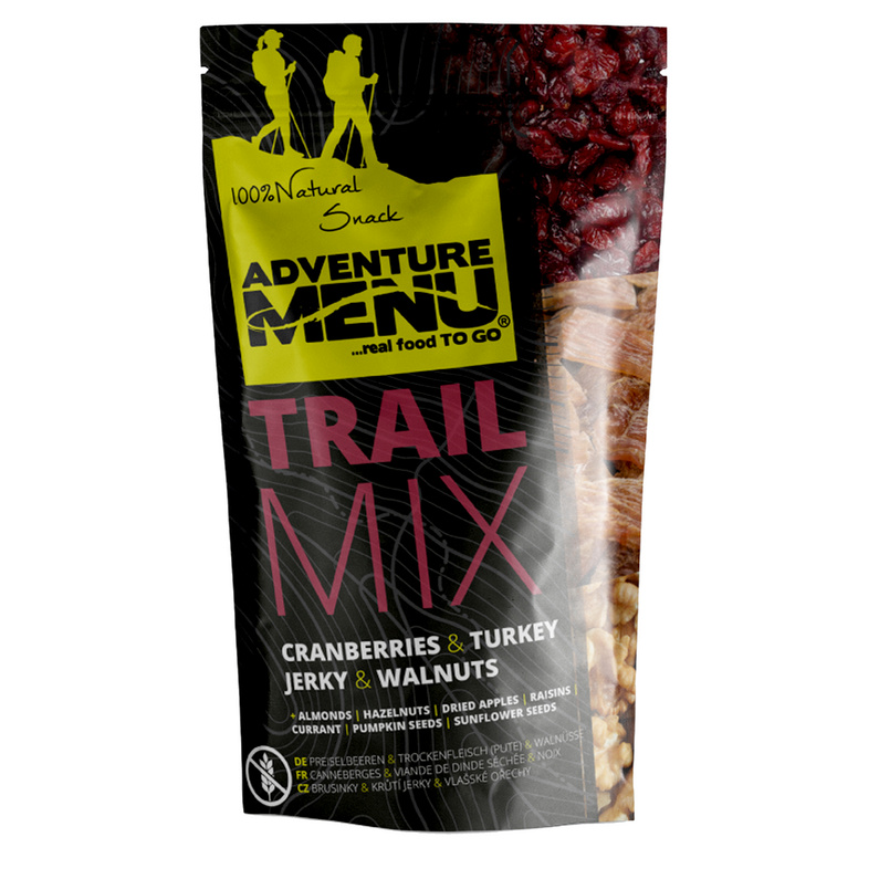 Adventure Menu Trailmix - Cranberry - Turkey Jerky - Walnüsse