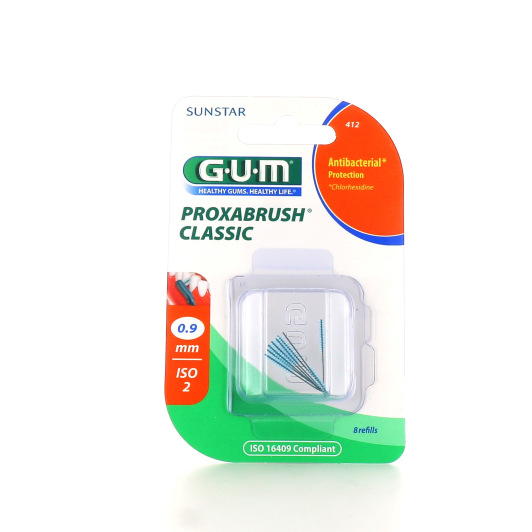 Brossettes interdentaires pour manche classique Gum