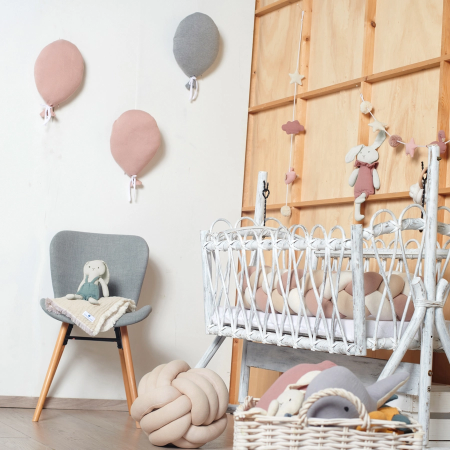 Nordic Coast Company Kuscheltier Musselin Hase Ben