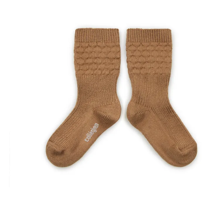 Collégien Chaussettes Celeste | Caramel