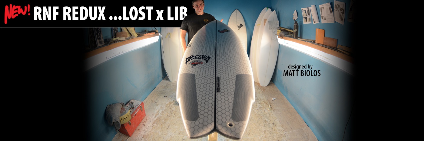 Lib Tech Lib X Lost Round Nose Fish Redux 5'6