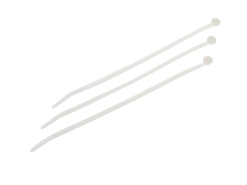VR-Technics Kabelbinder Transparent 200 mm x 4.8 mm Packung à 100 Stück