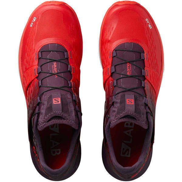 Chaussure trail SALOMON SALOMON S/LAB SENSE ULTRA 2 RED/MAVERICK/WH 18 RED/MAVERICK/WH