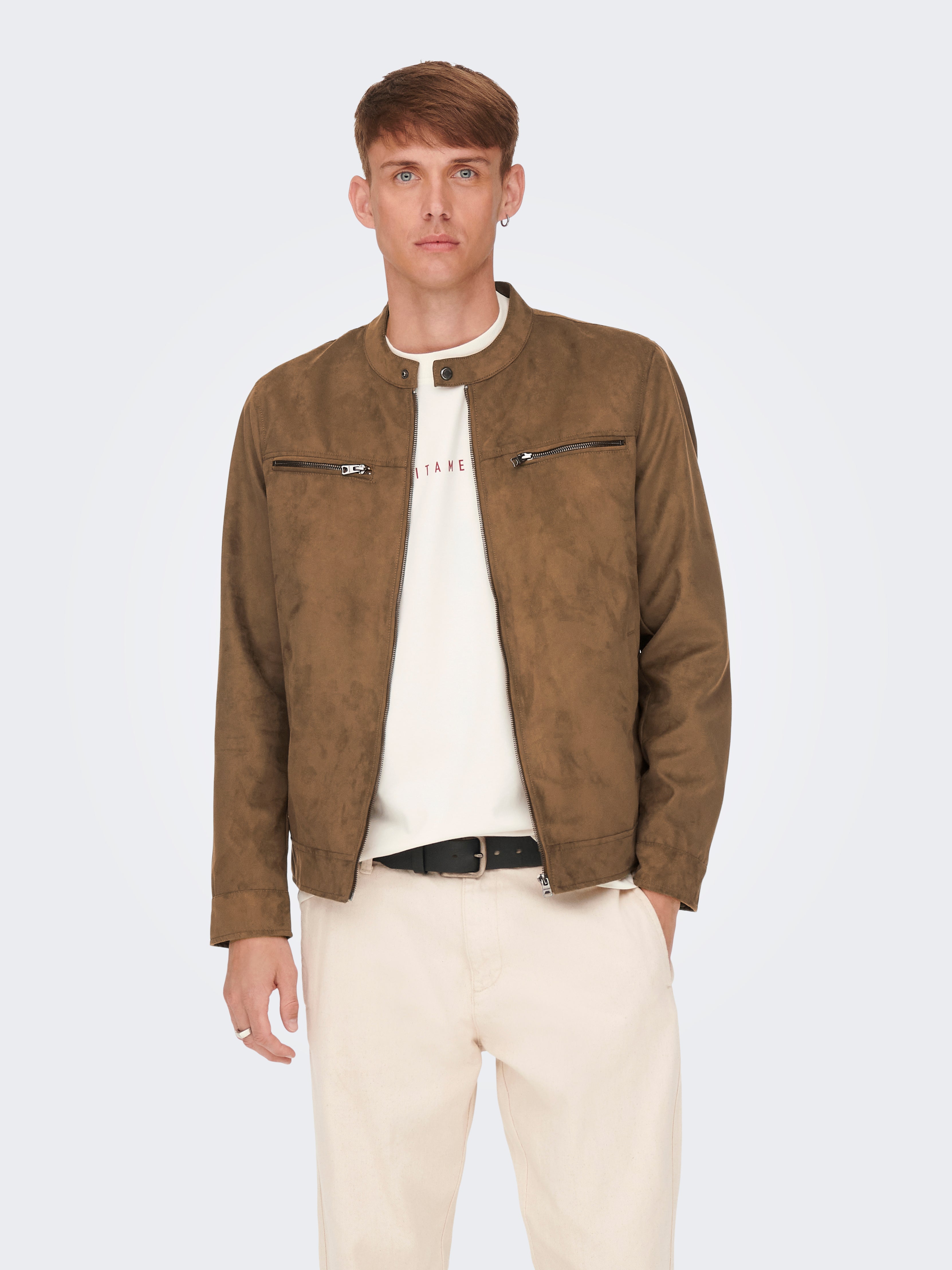 ONSWILLOW Jacke Cognac