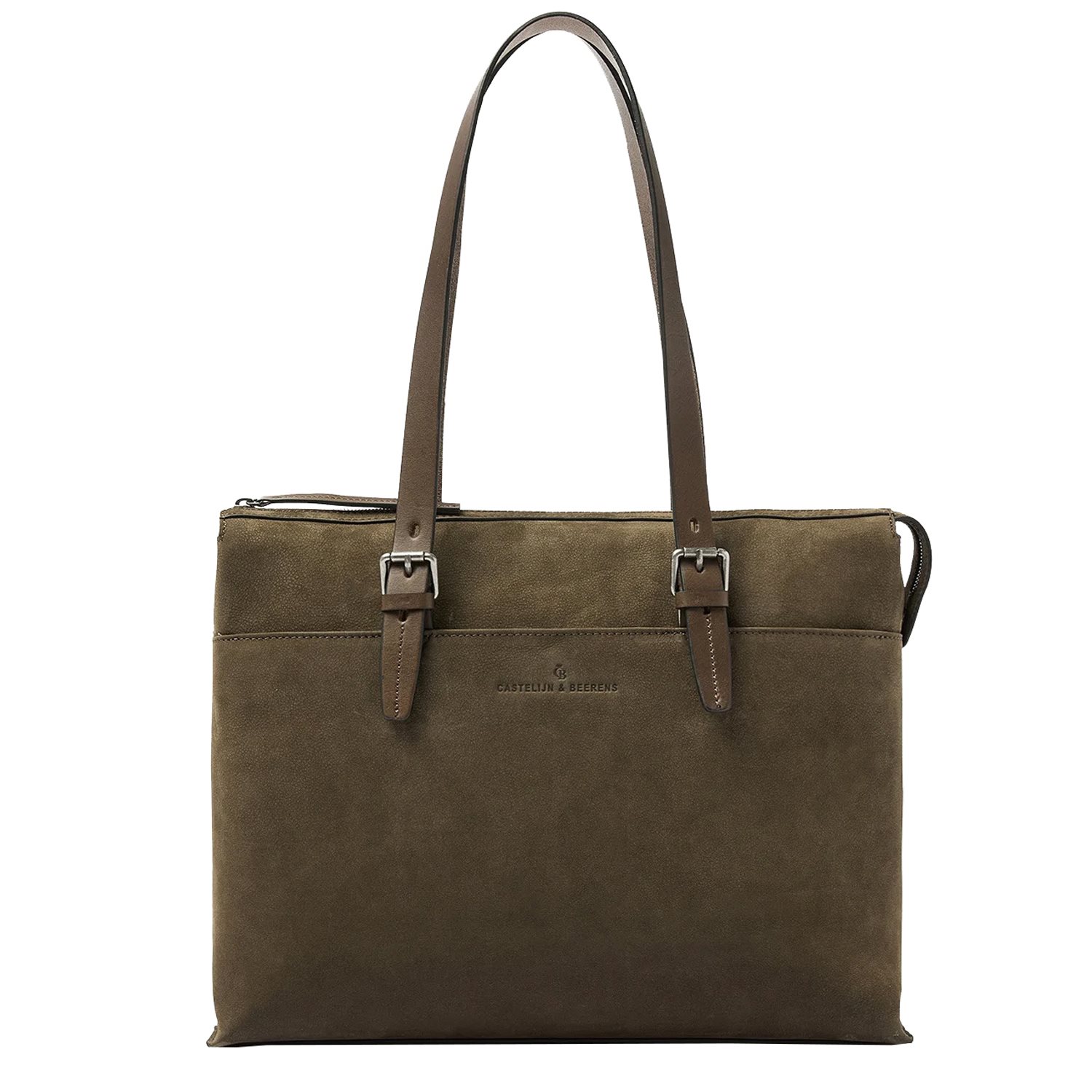 Castelijn & Beerens Nubuck Laptopbag 15.6