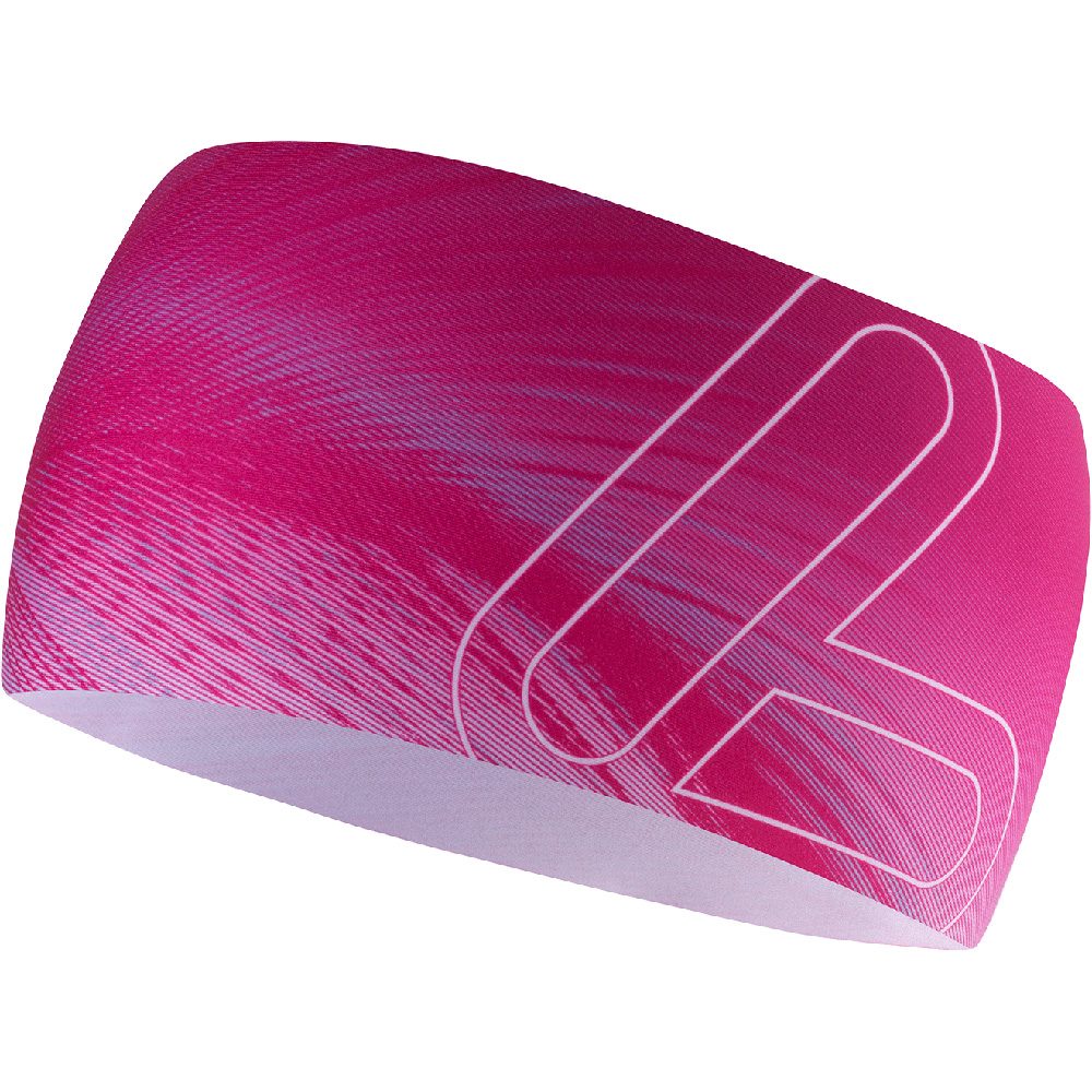 Löffler Elastic Open Cut Stirnband magenta