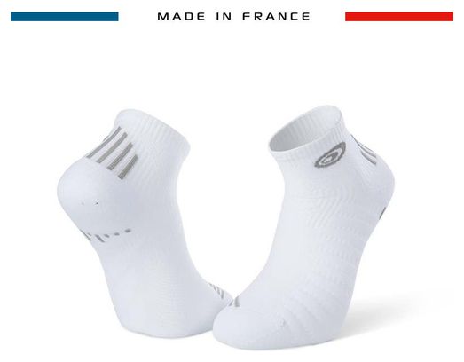 Chaussettes BV Sport Run Elite Blanc / Gris