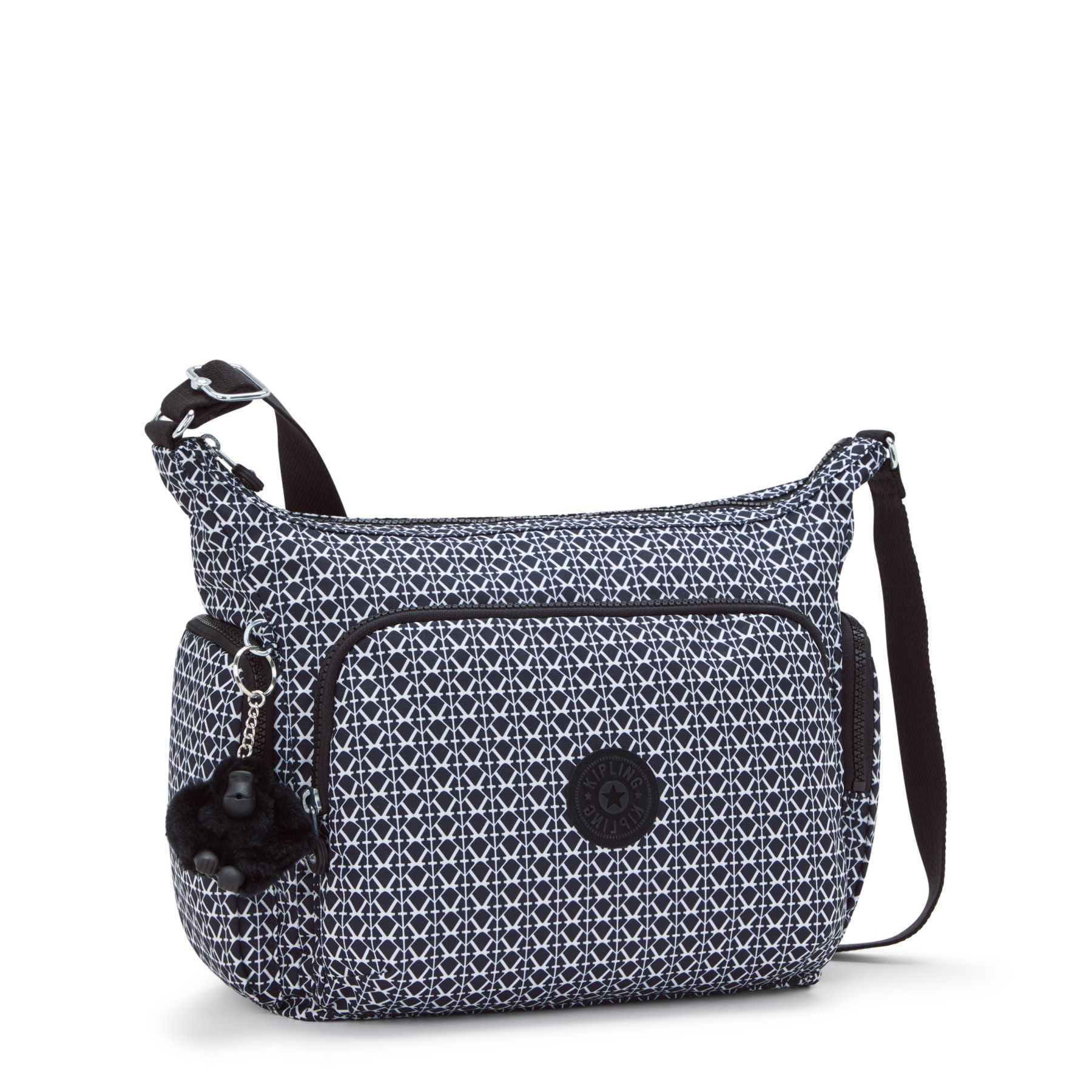GABB Grand sac à bandoulière avec sangle réglable - Signature Print